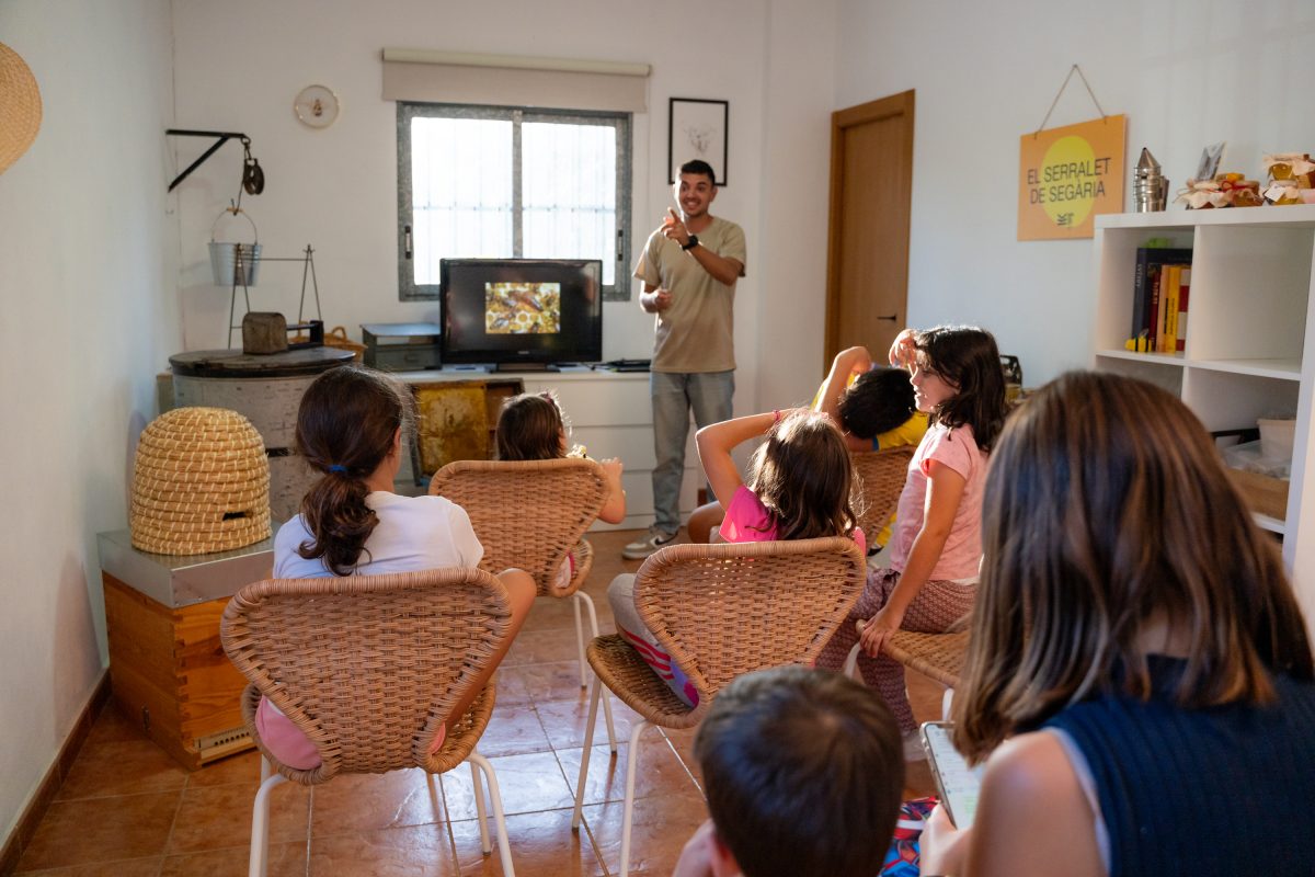 Apiturismo niños
