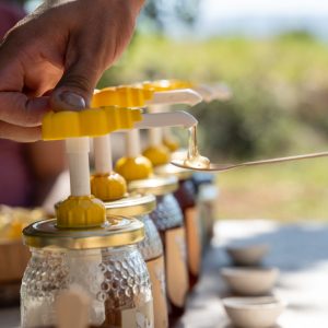 dispensador de miel antigoteo